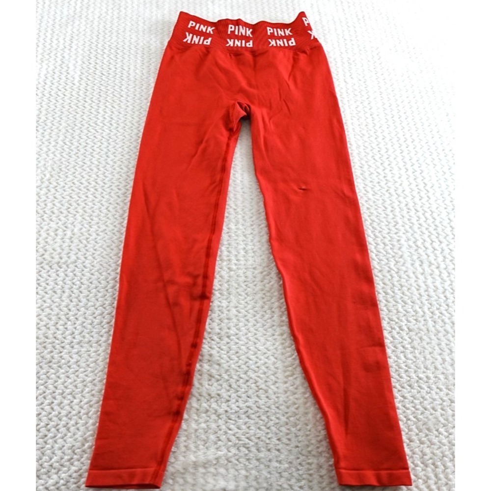 PINK Victoria's Secret Coral Ultimate Leggings Women's Size Small